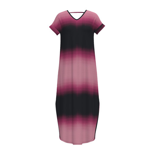 lularoe pink dress LuLaRoe Women's Elegant Pink Ombre Amelia Dress